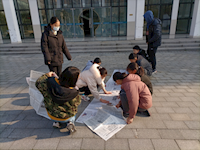 心理社团开展《履带战车》团辅活动