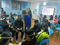 心理社团开展“查漏找缺”团辅活动